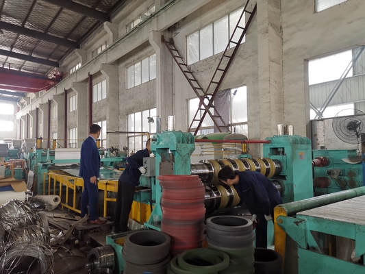 steel coil slitting machine slitting line