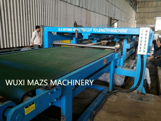 Automation for Stainless Steel plate Cut –To-Length machine Line with High-precision MA 3X1600mm