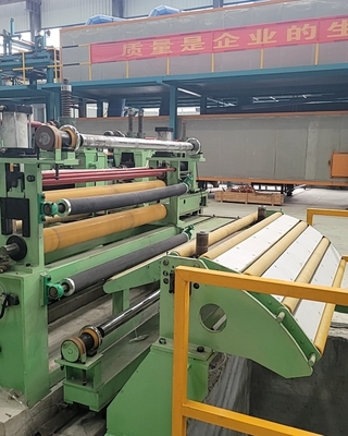 High Speed 0-100m/min Steel Sheet Precision Slitting Line 1 Year Warranty