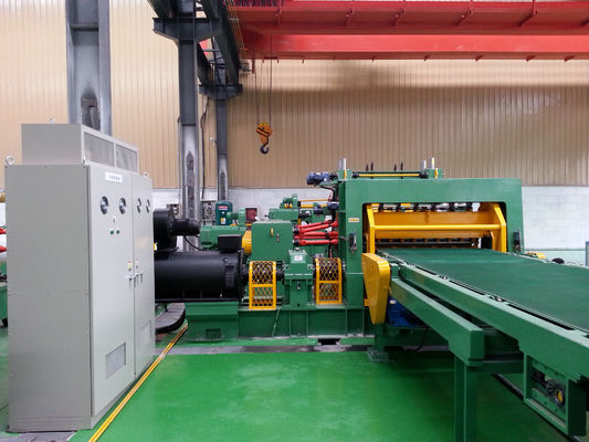 Metal Sheet Cut To Length line for Longitudinal cut for thickness 0.3-3mm,Max coil 15T by PLC control