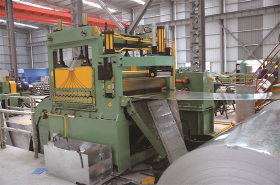 3-12mm Steel Coil Slitting Machine , 350KW High Precision Slitting Machine