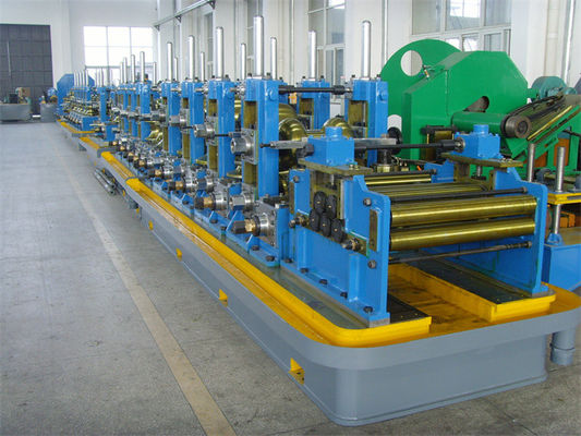 50m/min High Frequency Welded Tube Mill With Double Head Decoiler
