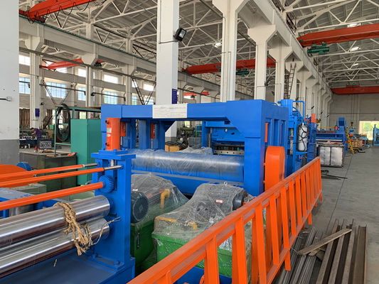 MA-(4-16)×2200mm Sheet Slitting Line used for cold rolling material,high speed slitting accuracy less than 0.05mm.