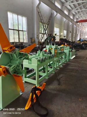 High Precision 600-1600mm Thick Sheet Leveling Cut to Length Line with PLC system is used to control and monitor