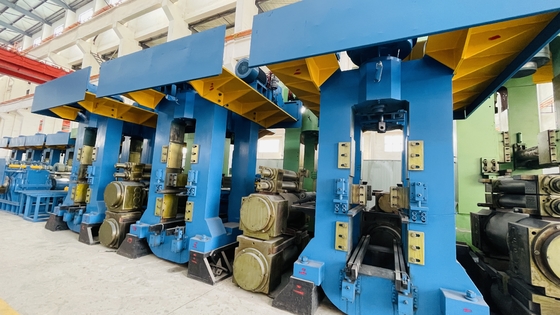 Three Stands 50Hz Continuous Cold Rolling Mill Four High With DC Motor