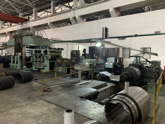 Two Stands Continuous Cold Rolling Mill 700mm With AC Motor Power 480KW Siemens PLC