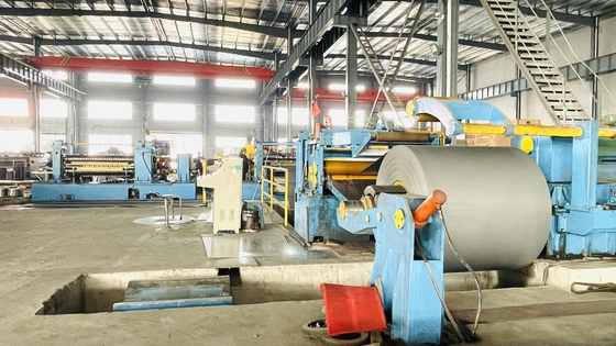 1800mm Sheet Metal Slitting Machine With Heavy Type Hydraulic Decoiler