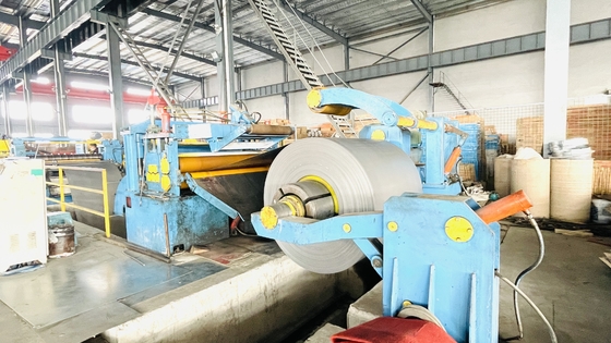 Cold Rolled Steel Sheet Slitting Machine 2200mm Wilder Metal Slitter