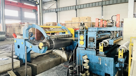 50Hz Automatic Steel Sheet Slitting Machine With Stably Speed