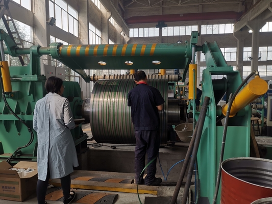 Thickness 0.3-3mm Steel Coil Slitting Line Machine Galvanized Steel Slitting Equipment