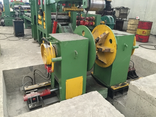 MAZS ( 0.2-1)x600 Slitting line is used for cold rolling，galvanized coil, decoiling, slitting and recoiling
