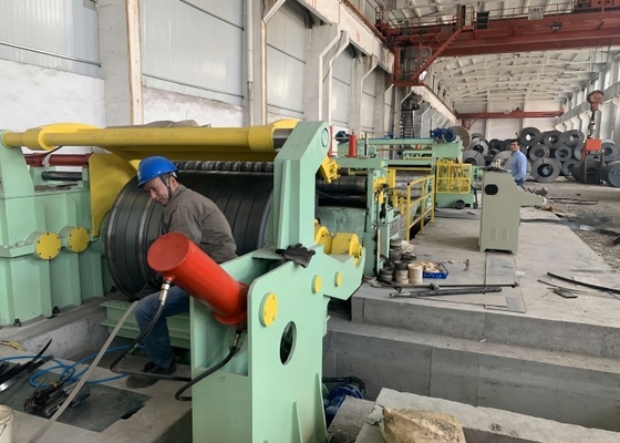 MAZS-(0.3-2)×1300mm Metal Coil Slitter for Material of coils: carbon steel, stainless steel, galvanized plate and so on