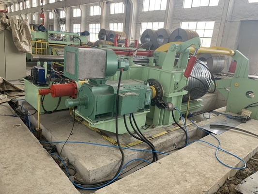 MA-(1~6) ×1600mm Steel Coil Slitting Line with 132KW coil max 30T slitting speed 60-100M/min