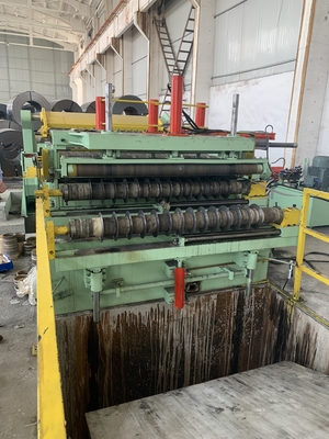 MA-(1~6) ×1600mm Steel Coil Slitting Line with 132KW coil max 30T slitting speed 60-100M/min