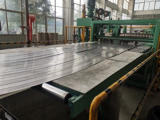 HR steel sheet coil slitting production line