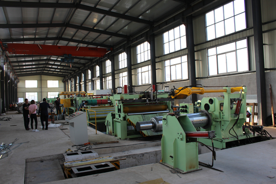 MA-(0.3～3)×1600mm GI PPGI Coil Slitting Machine for thickness 0.3-3 is thin sheet