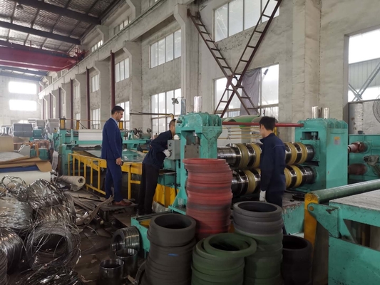 MA-(0.3-2)×600mm  High Speed Precision Slitting Line coil with different size to small strips