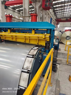 MA-(0.8-2mm)x1300mm HR CR GI PPGI Q195 Q235 Q345 slitting production line