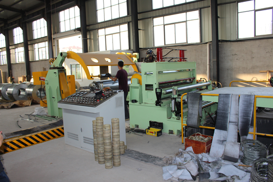 MA(0.3- 3)X1600mm High Tension Steel Strips Slitting Machine Customizable Cutting Thickness