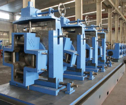 Heavy Duty High Frequency Welded Pipe Mill , Welded Pipe Making Machine