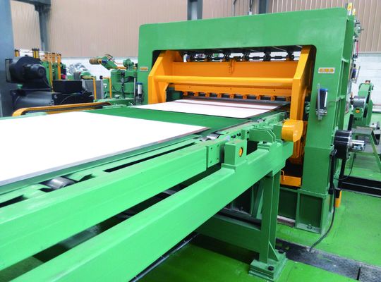 Metal Sheet Cut To Length line for Longitudinal cut for thickness 0.3-3mm,Max coil 15T by PLC control