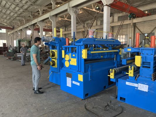 600mm Metal Coil Slitting Machine With Single Arm Hydrualic Decoiler