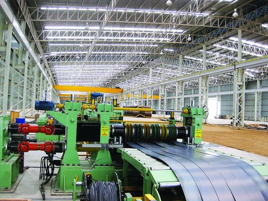 0.6-5mm Steel Strip Slitting Machine Left Right Feeding