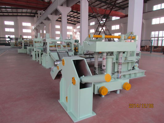 0.3-3x1600mm Steel Strip Slitting Machine 100m/min Adjustable