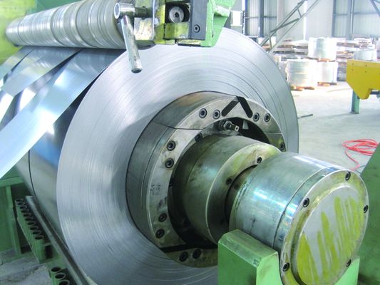 CE 380V 50Hz 0.4-4mm Steel Strip Slitting Machine