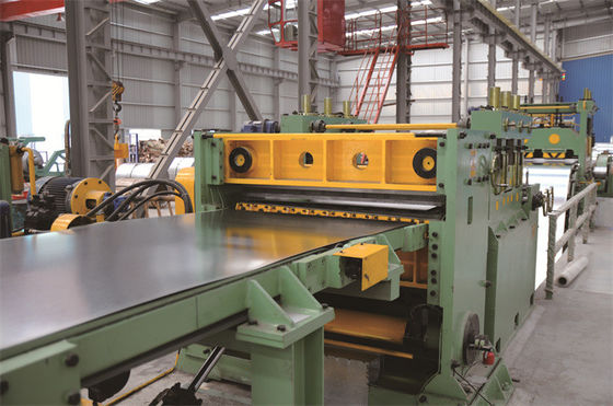 Cold Rolled Steel Metal Cut To Length Line For Transverse Shear