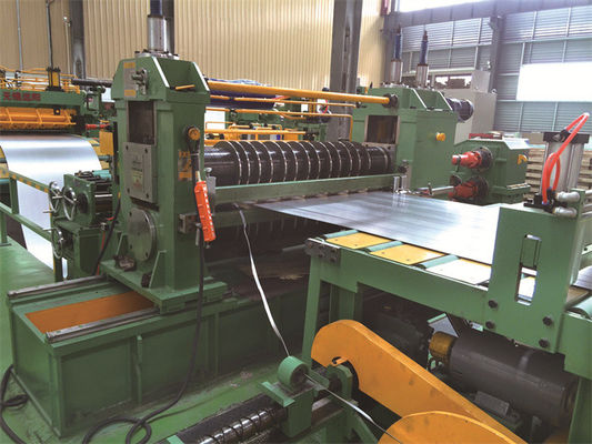 GI PPGI Steel Coil Slitting Machine , 80m/min High Speed Slitting Line