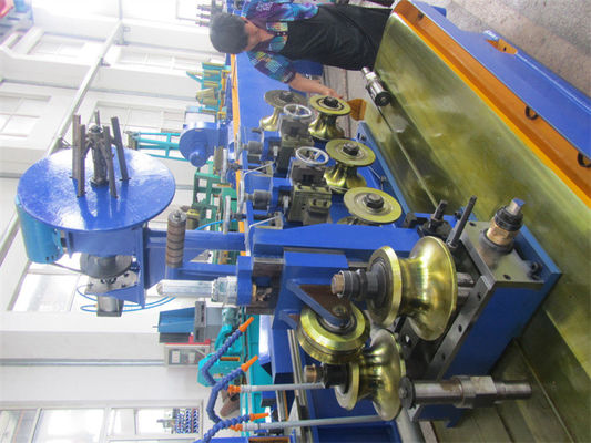 4-12m High Frequency Welded Pipe Mill With Double Head Decoiler