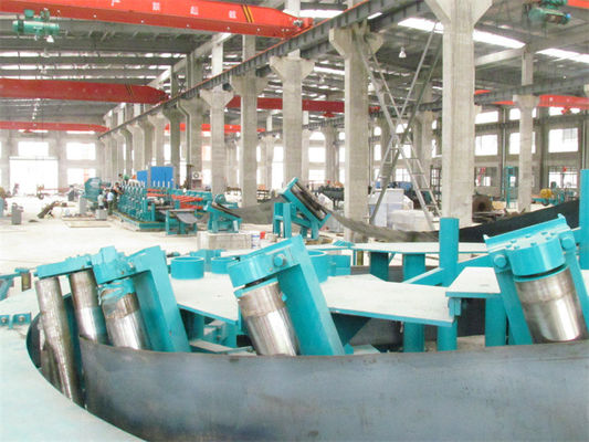 219mm High Frequency Welded Pipe Mill , Round Tube Mill