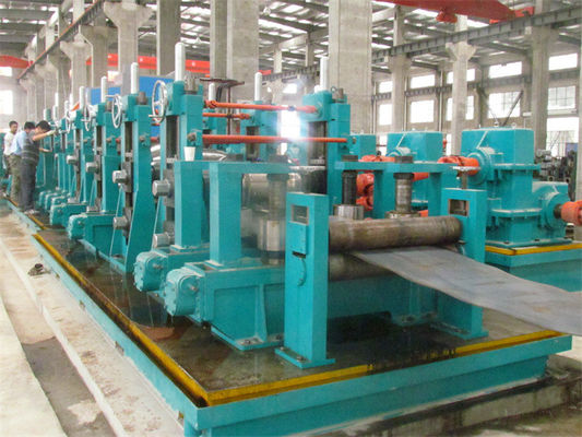 219mm High Frequency Welded Pipe Mill , Round Tube Mill