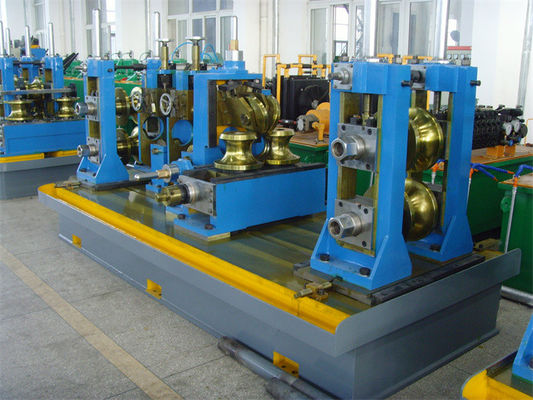 50m/min High Frequency Welded Tube Mill With Double Head Decoiler