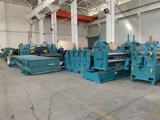ISO 380V 50Hz 3-12mm Steel Sheet Slitting Machine