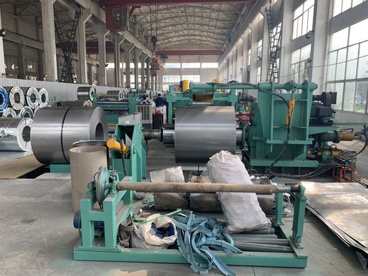 3-12mm Thick Sheet Slitting Line With Heavy Type Hydraulic Decoiler