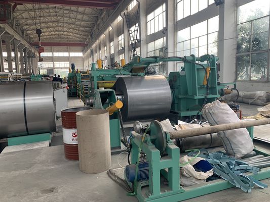 80m/min Adjustable 0.4-4mm Metal Coil Slitting Machine