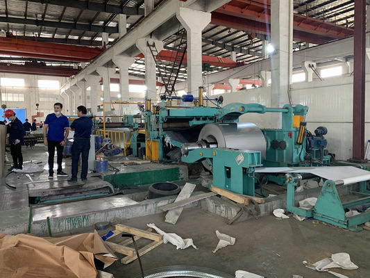 High Speed Uncoiling 1600mm Steel Coil Slitting Machine