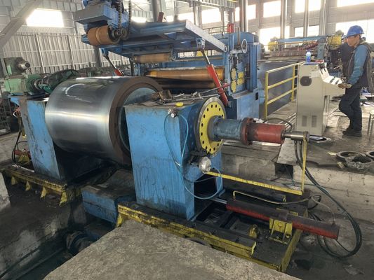 60m/min High Speed Slitting Machine With Heavy Hydraulic Decoiler
