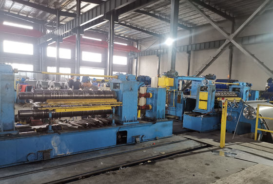 0.2-1mm Galvanized Thin Sheet Slitting Line AC 22KW