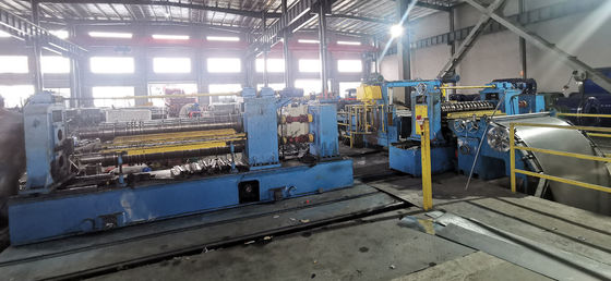 Metal Galvanized Steel SS Coil Slitting Machine 0.3-2mm