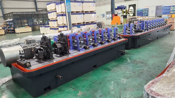 MA114 Double Heads Decoiler Welded Pipe Mill For 0.7mm