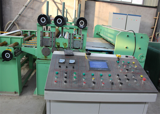 PLC 1500mm Cut To Length Line Machine 20m/Min Rolling CE