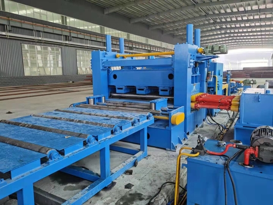3 Phases 1000mm Coil Cut To Length Line With Hydraulic System