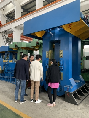 Automatic 4 Hi Steel Cold Rolling Mill 1.5mm Siemens Electric Control