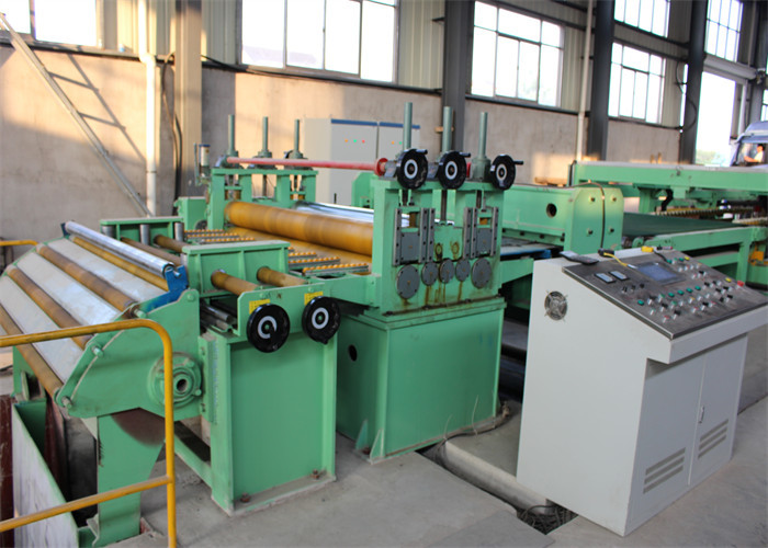 Line Operate Machine PLC 1500mm Cut To Length Line Machine 20m/Min Rolling CE